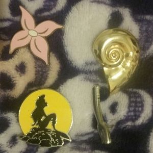 Little mermaid collectors pins